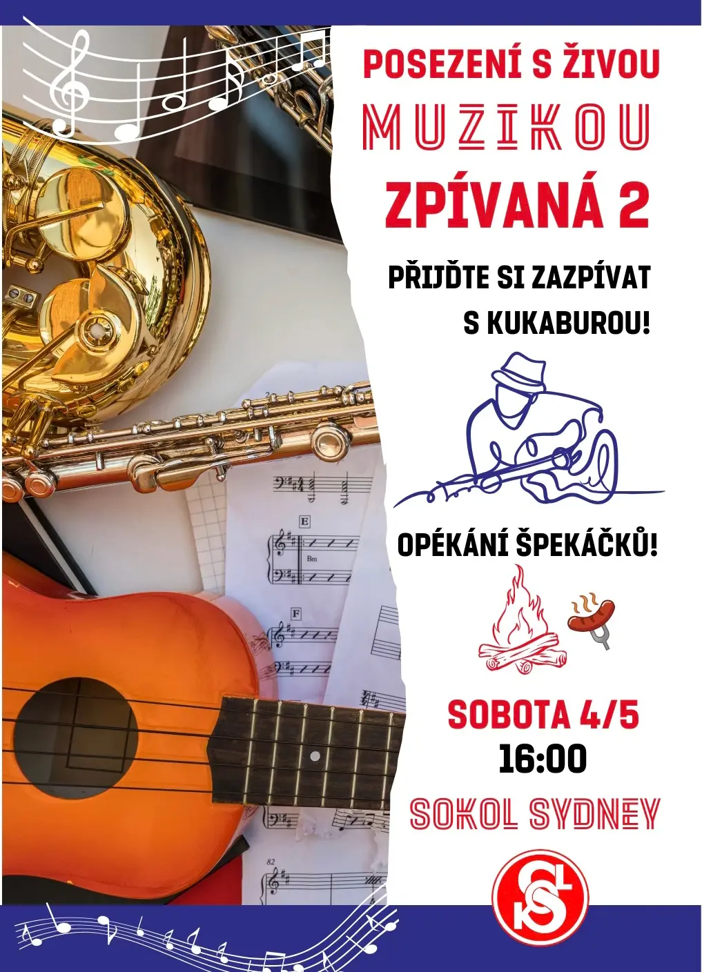 Posezení s živou muzikou / Live music night